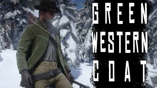 Green Western Coat