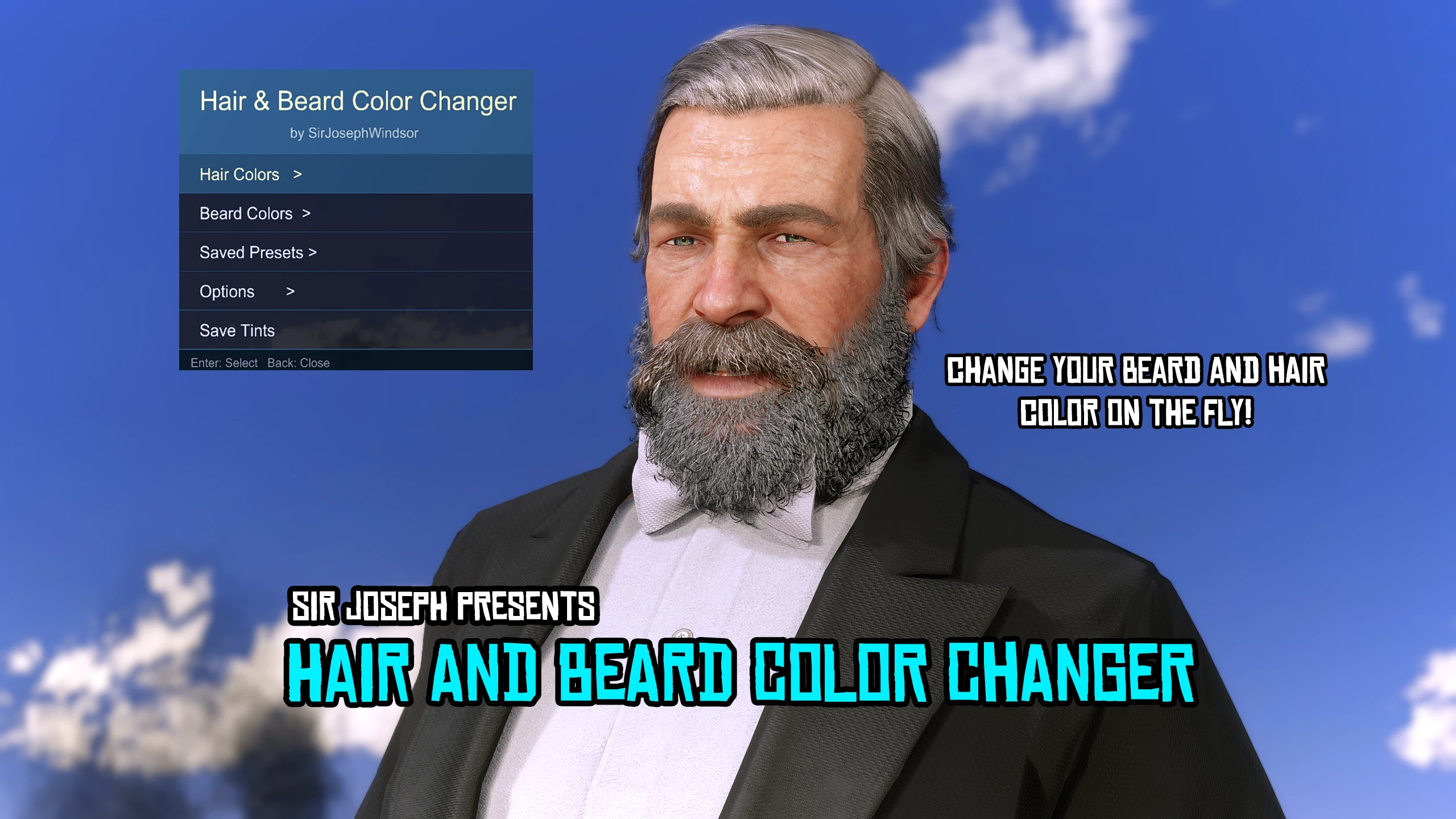 Hair and Beard Color Changer