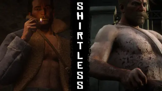 Shirtless
