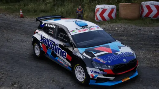 Skoda Fabia RS Rally 2 VALVOLINE TBES4