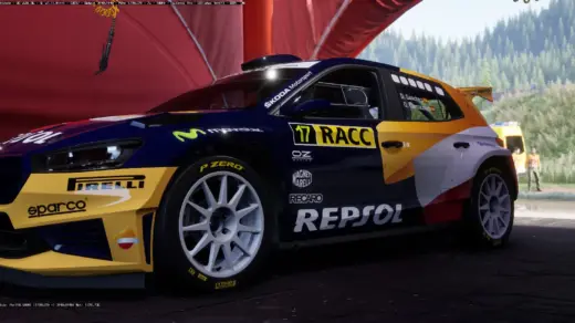 Skoda Fabia RS Repsol2
