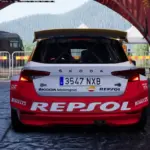 Skoda Fabia RS Repsol3
