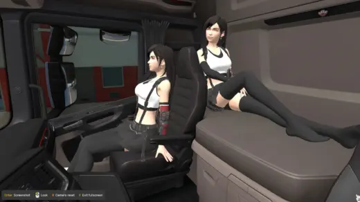 Tifa Lockhart Co-Driver v1.0