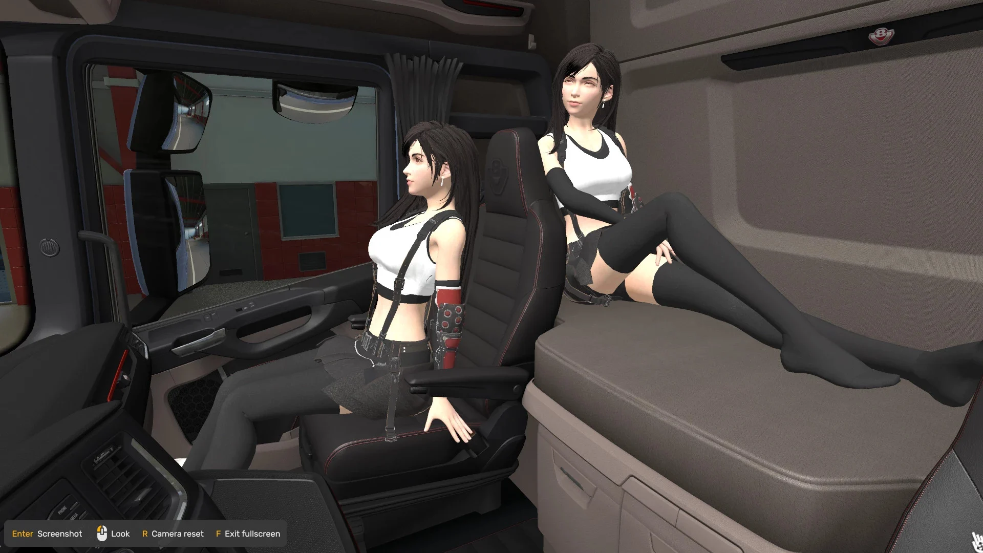 Tifa Lockhart Co-Driver v1.0
