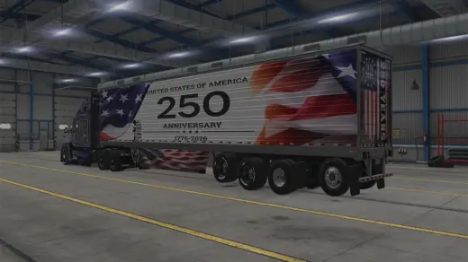 USA 250 Years of Freedom Trailer Skin Pack