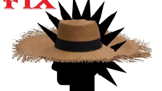 Valentine Hat Hair Fixes