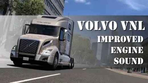 Volvo VNL 2018 Improved Engine Sound v1.0