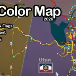 8k US Color Map