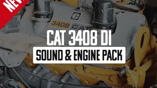 CAT 3408 DI Sound & Engine Pack v1.0