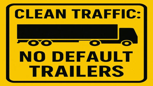 Clean Traffic No Default SCS Trailers v1.9