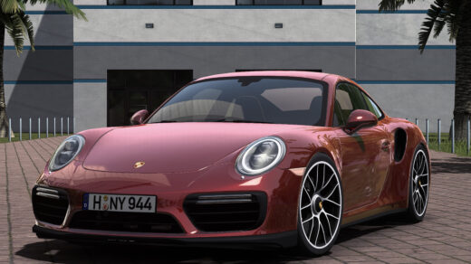 Porsche 991.2 911 Turbo S 2016 V2.5 1.59