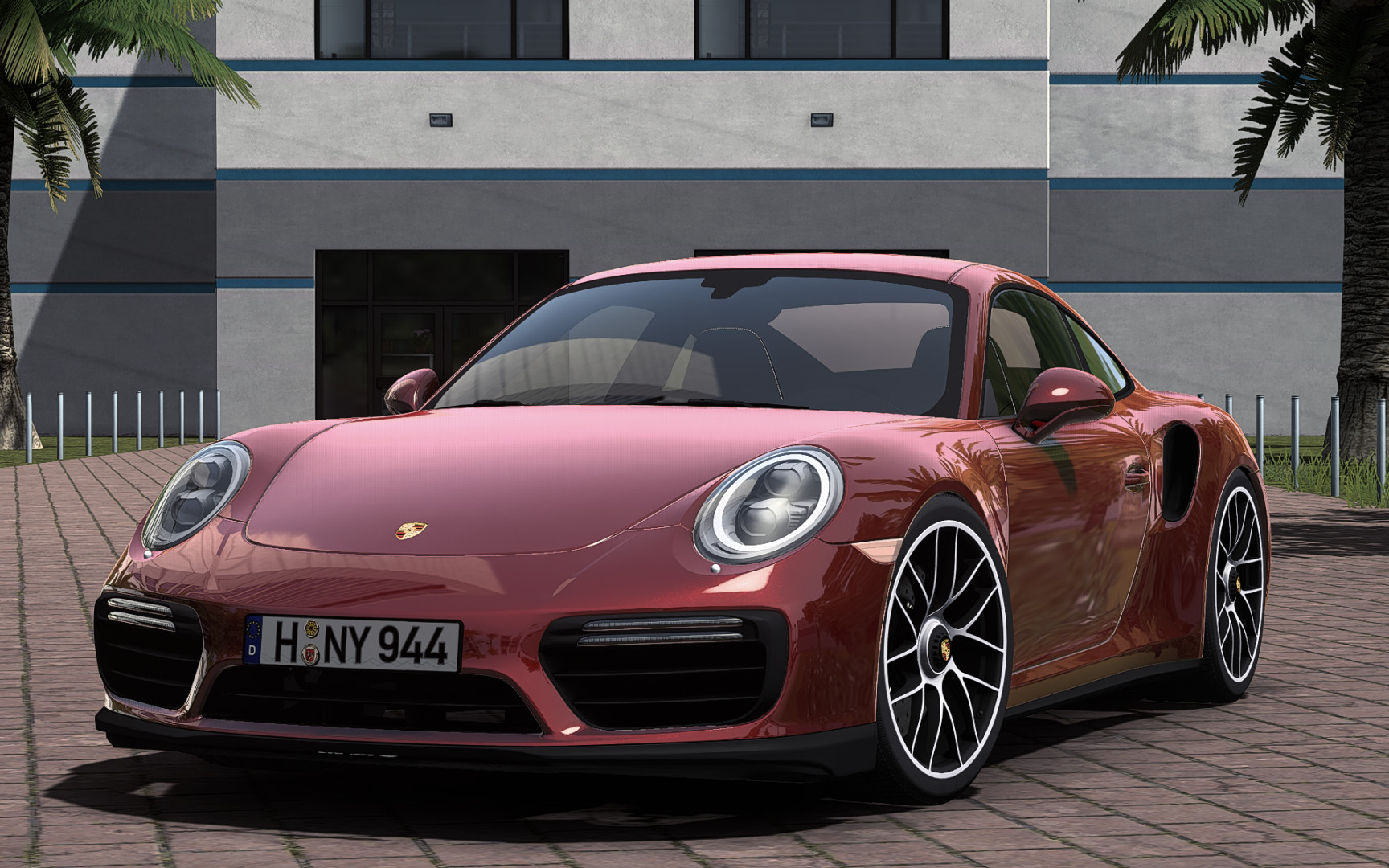 Porsche 991.2 911 Turbo S 2016 V2.5 1.59