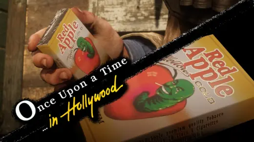 Red Apple Mellow Gold Cigarettes - Once Upon a Time in Hollywood