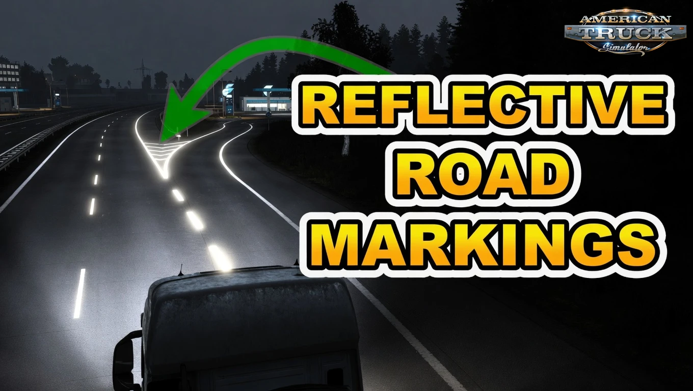 Reflective Road Markings