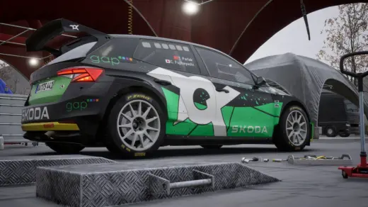 Skoda Fabia RS Rally2 - Gus Greensmith1