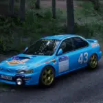 Subaru Impreza S3 - Dinoco Livery WIP1