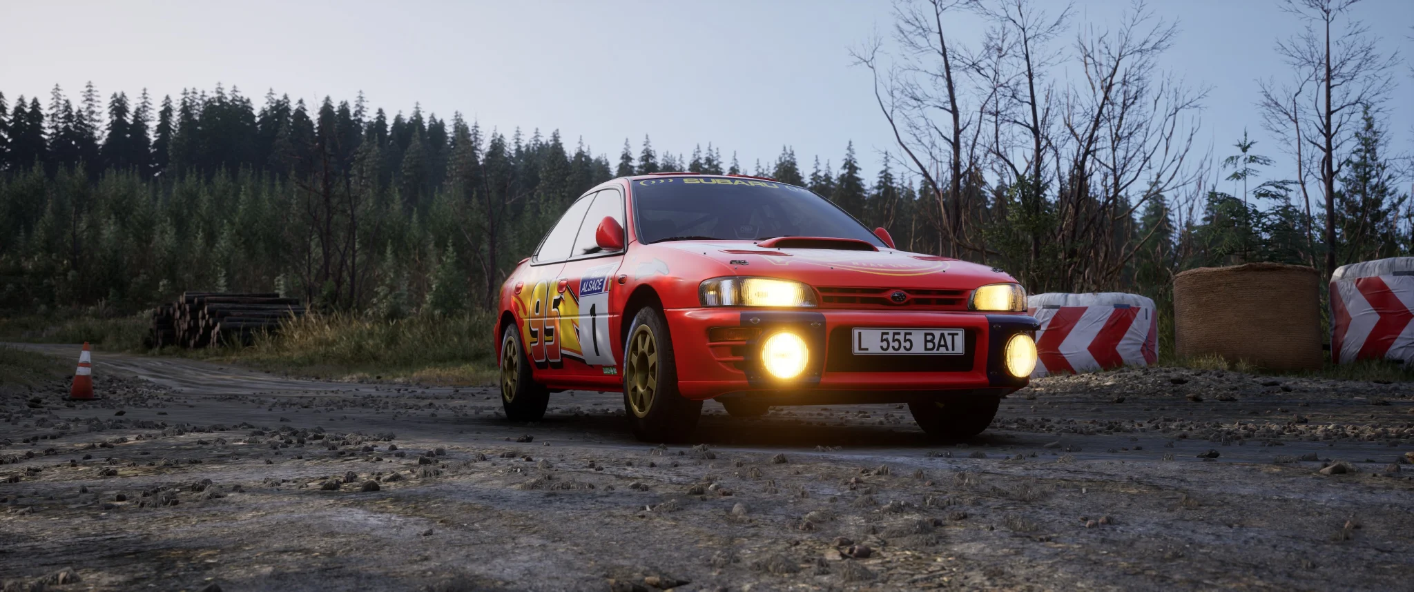 Subaru Impreza S3 - Lighting McQueen Livery WIP