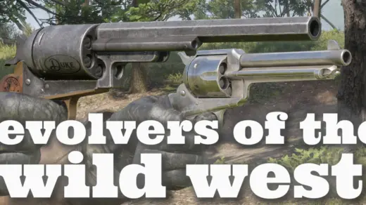revolvers of the wild west