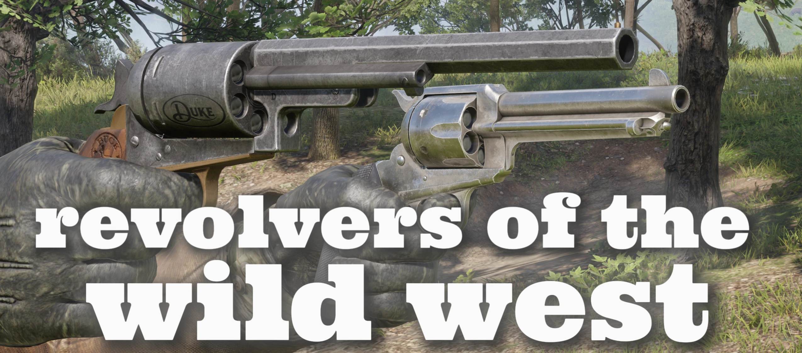 revolvers of the wild west