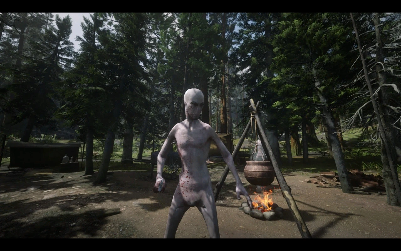 Aliens in the Woods
