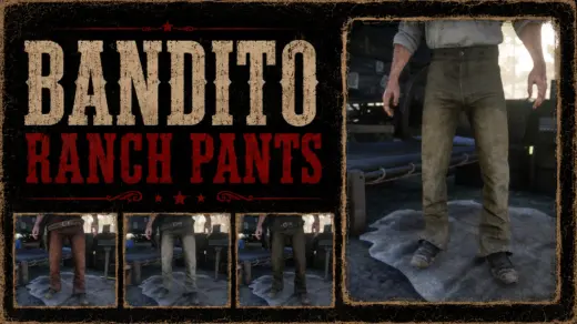 Bandito Ranch Pants - Frontiersman Town Pants Replacements