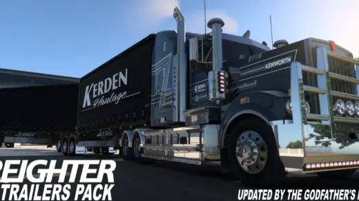 The Godfather's Freighter T-Liner Trailer for ATS 1.59