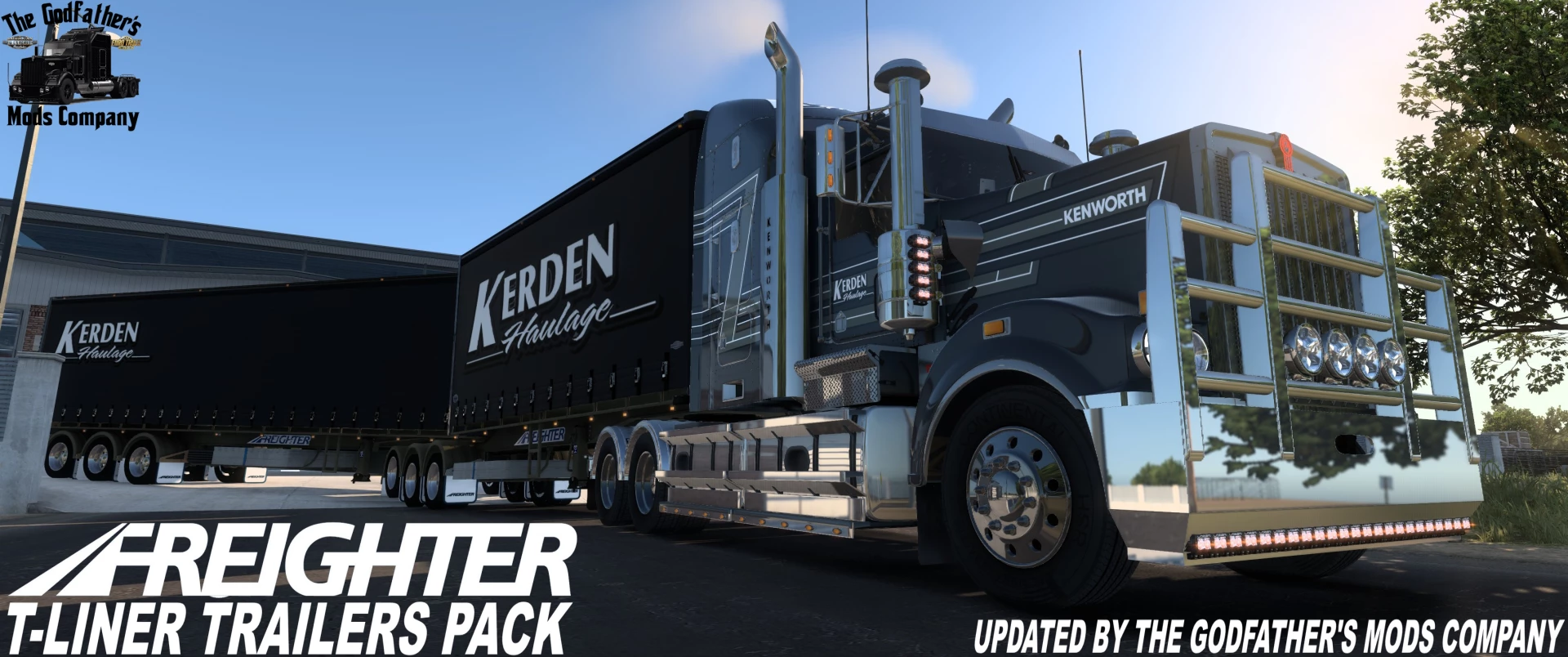 The Godfather's Freighter T-Liner Trailer for ATS 1.59