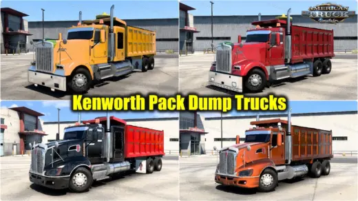Kenworth Pack Dump Trucks
