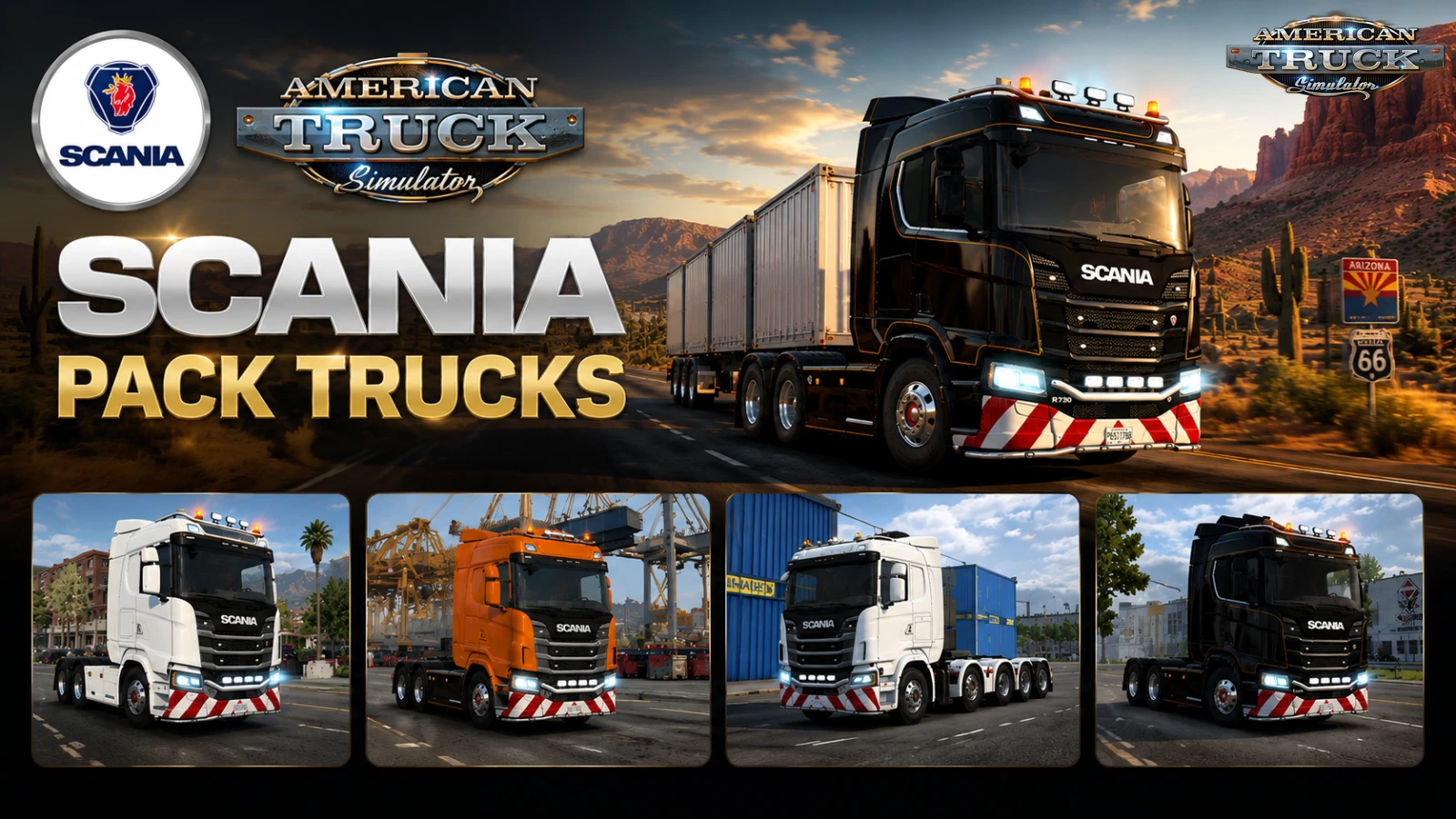 Scania Pack Trucks
