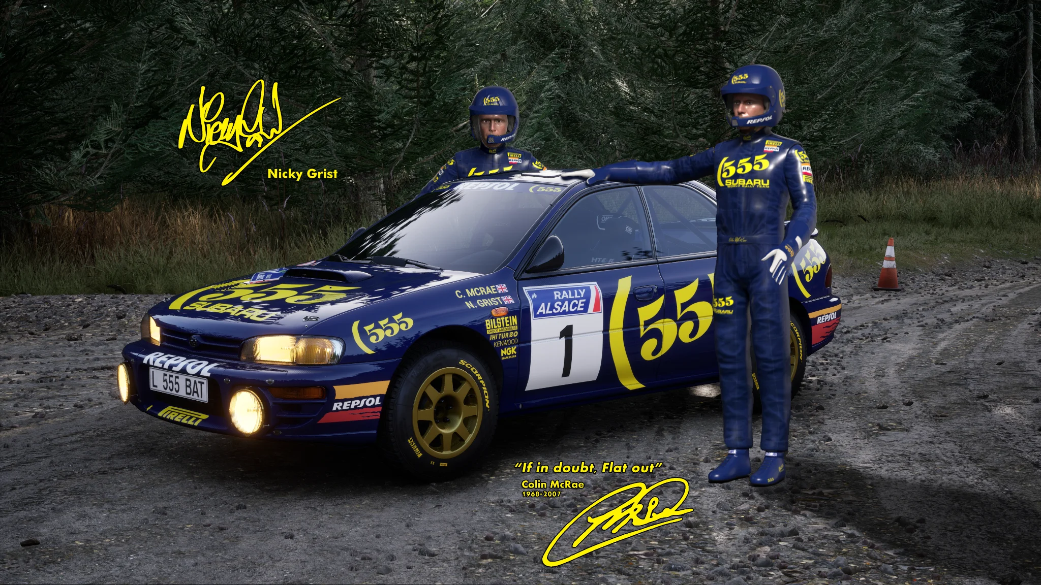 Subaru Impreza 555 Racing Suit