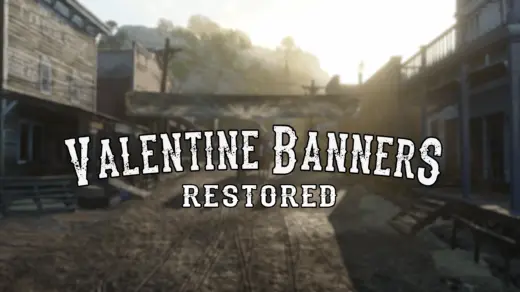 Valentine Banners Restored