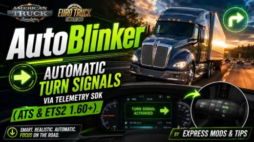 AutoBlinker - Automatic Turn Signals via Telemetry SDK v1.0