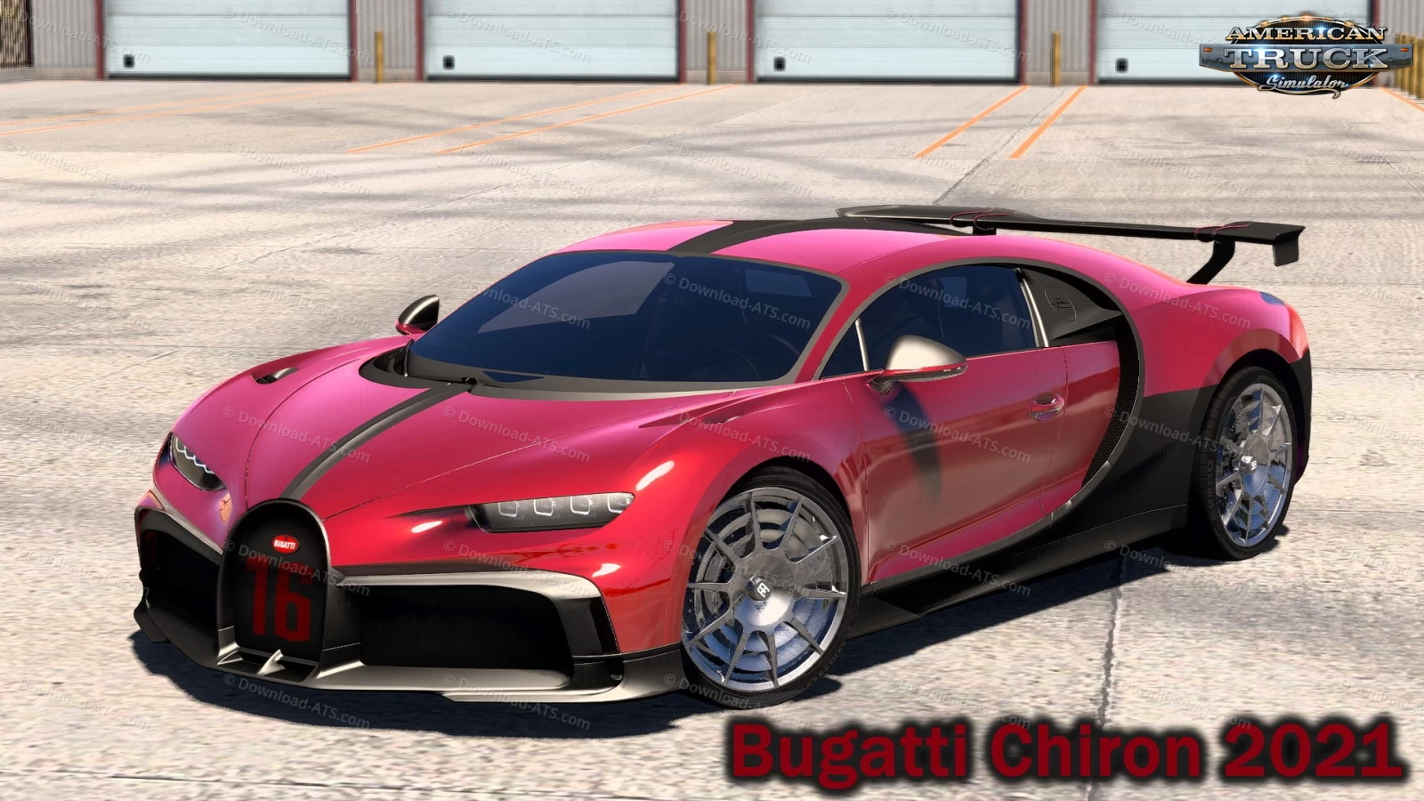 Bugatti Chiron 2021 + Interior v2.8
