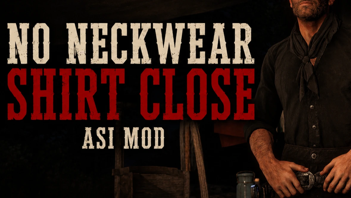 No Neckwear Shirt Close - Bandana Mask Neckerchief