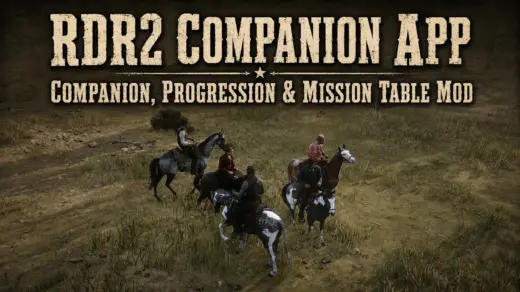 RDR2 Companion App - Companion Progression and Mission Table Mod