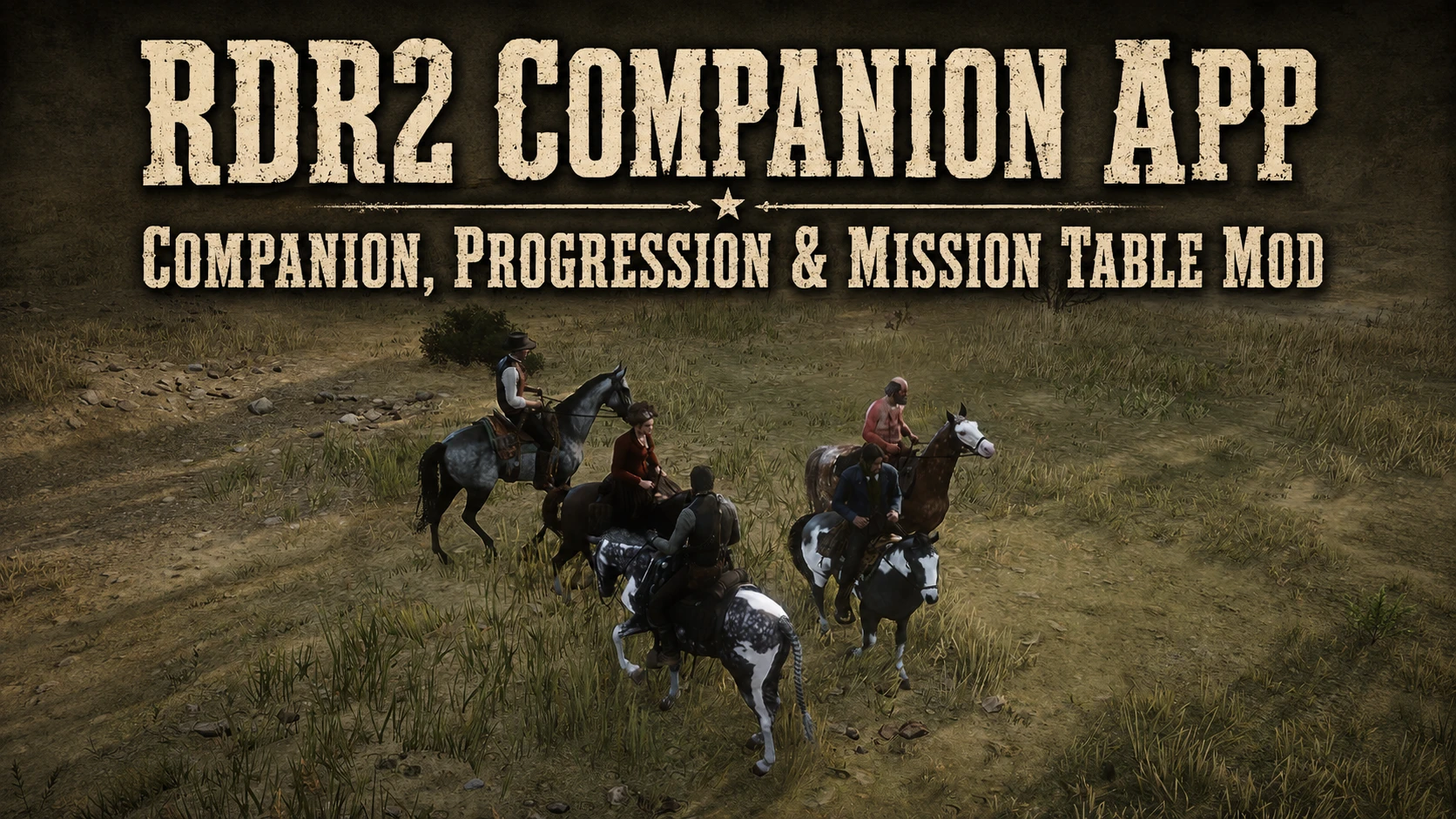 RDR2 Companion App - Companion Progression and Mission Table Mod