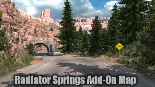 Radiator Springs Add-On Map