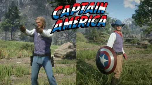 Sheriff Steve Rogers and Western Captain America