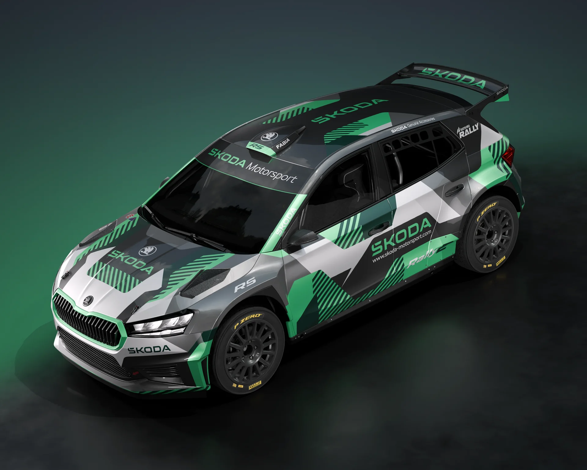 Škoda Fabia RS Rally2 Custom Livery