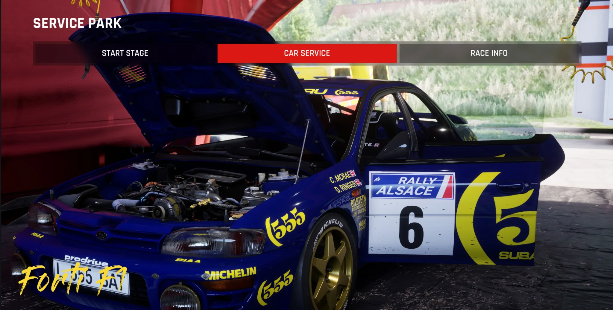 1993 Season Subaru Impreza 55511