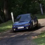 1993 Season Subaru Impreza Blue Test Car1
