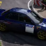 1993 Season Subaru Impreza Blue Test Car3