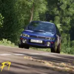 1993 Season Subaru Impreza Blue Test Car5