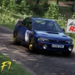 1993 Season Subaru Impreza Blue Test Car8