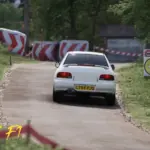 1993 Season Subaru Impreza White Test Car1