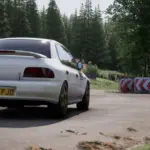 1993 Season Subaru Impreza White Test Car2