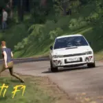1993 Season Subaru Impreza White Test Car4