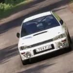 1993 Season Subaru Impreza White Test Car8