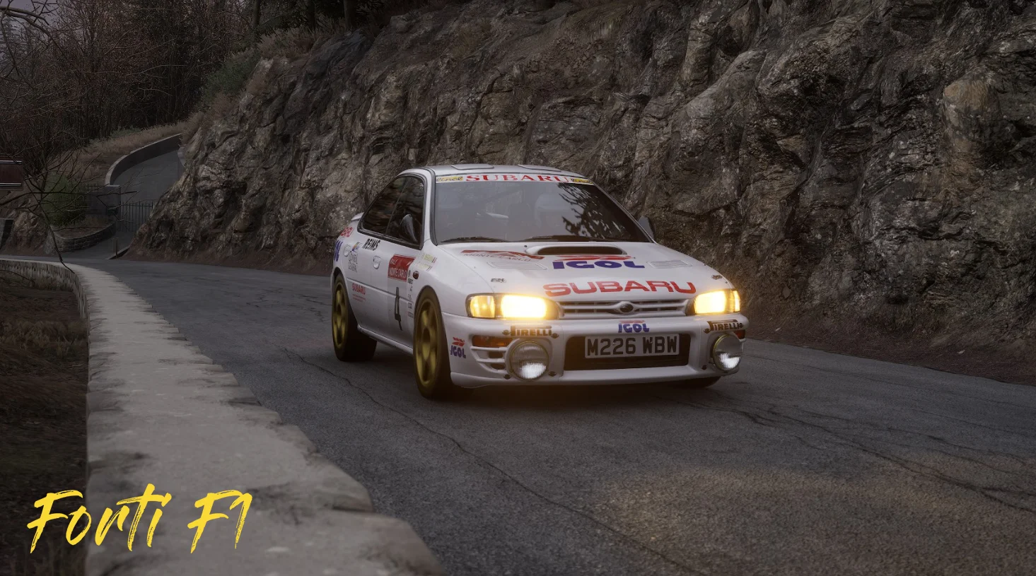 1996 Season Igol Subaru Impreza 555 Bernard Béguin Monte Carlo