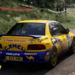 1997 Season Camel Subaru Impreza 555 Antonio Ponce Rally el Corte Ingles